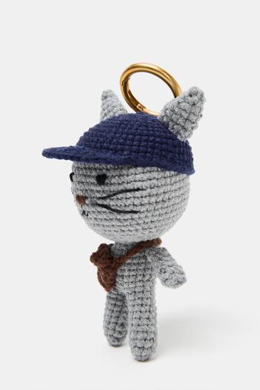 PORTE-CLÉS CHARM CHATON - Gris de Zara - Image 3