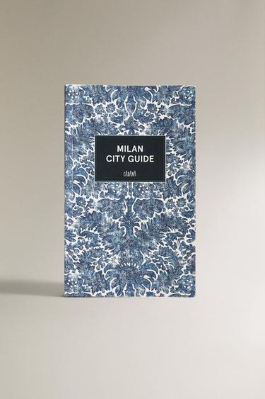 LIVRO MILAN CITY GUIDE CABANA - Azul / Branco da Zara - Imagem 0