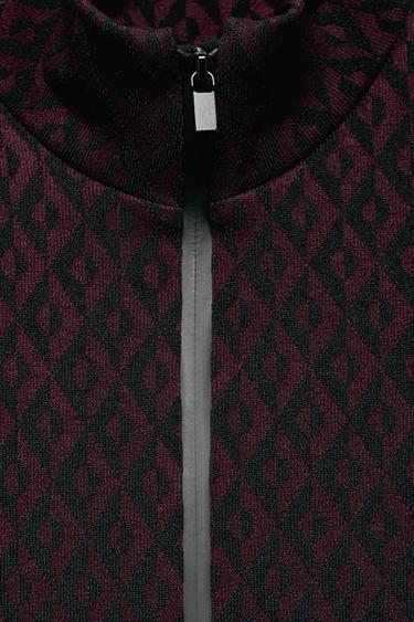 BODY JACQUARD SEAMLESS SKI COLLECTION - Bordeaux de Zara - Image 7