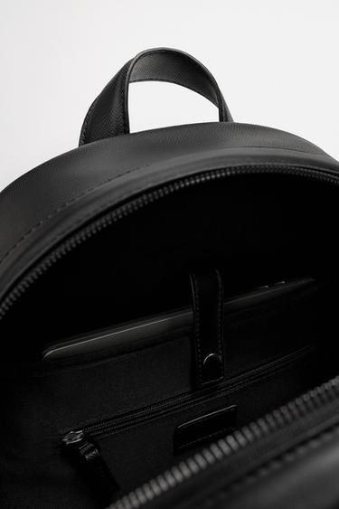 SAC À DOS TEXTURÉ - Noir de Zara - Image 7