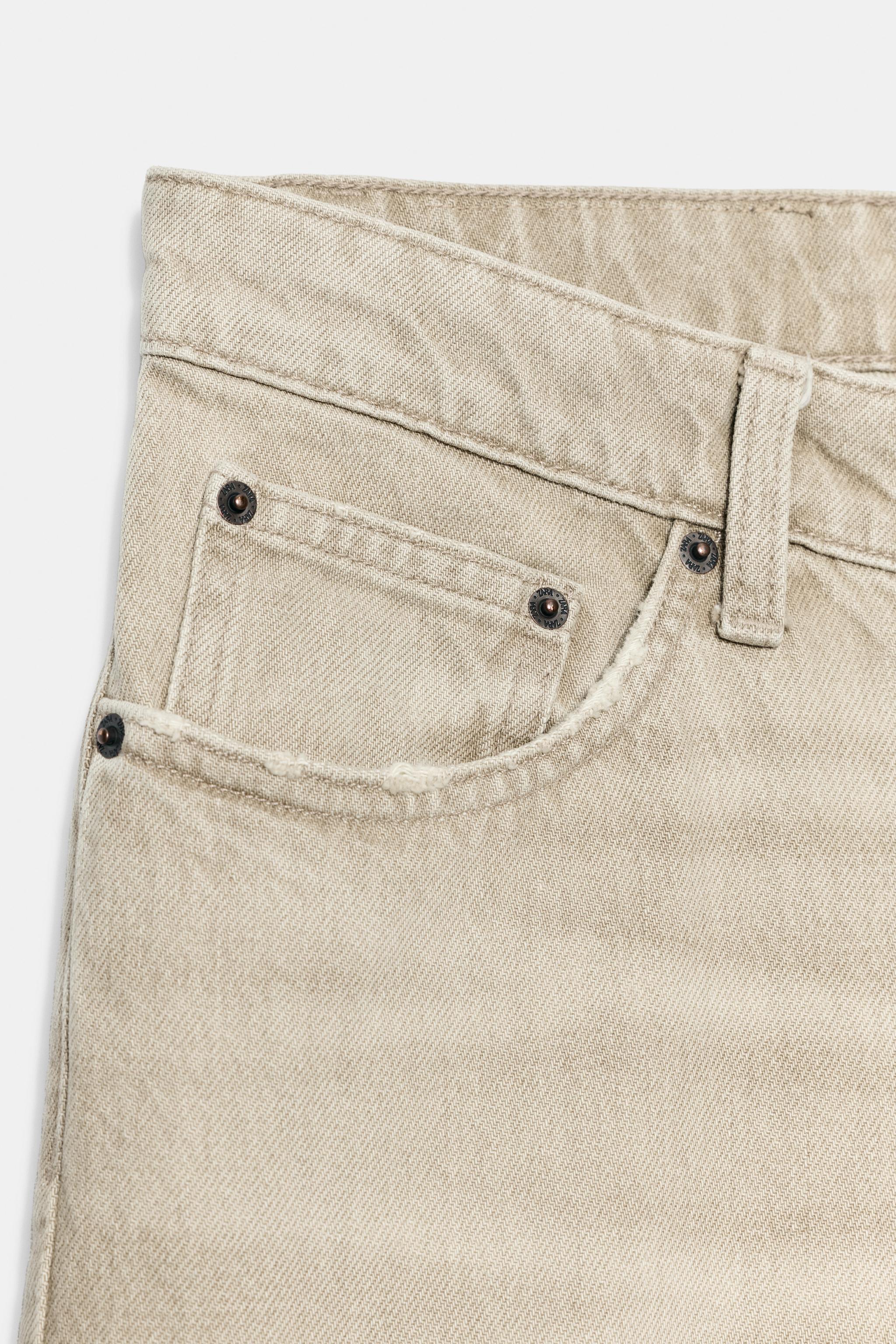 JEANS TRF STRAIGHT FIT TAILLE MOYENNE