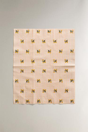 FLOWER PAPER NAPKINS (PACK OF 30) - Green by Zara - Image 1