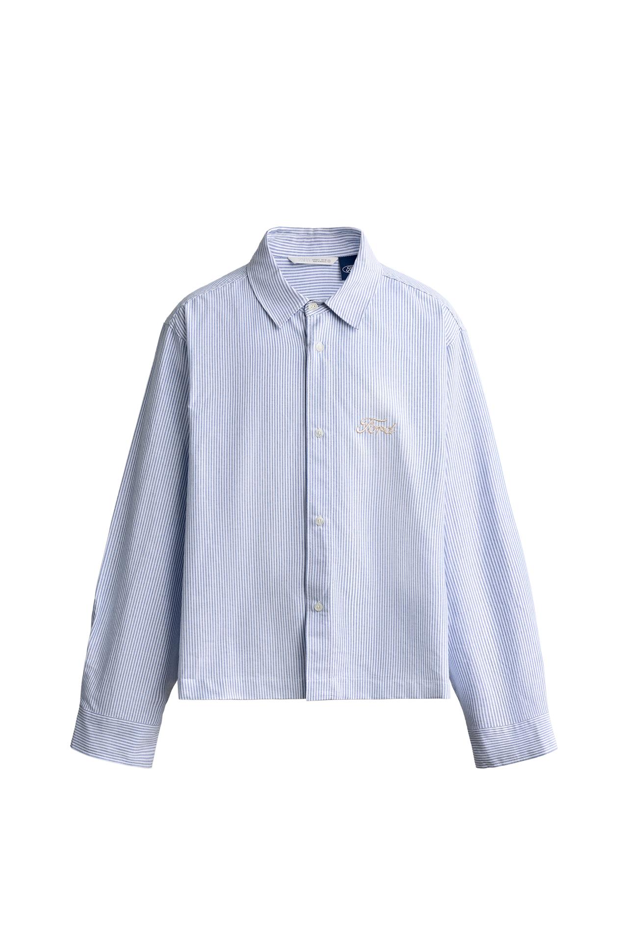 FORD EMBROIDERED CROPPED FIT SHIRT