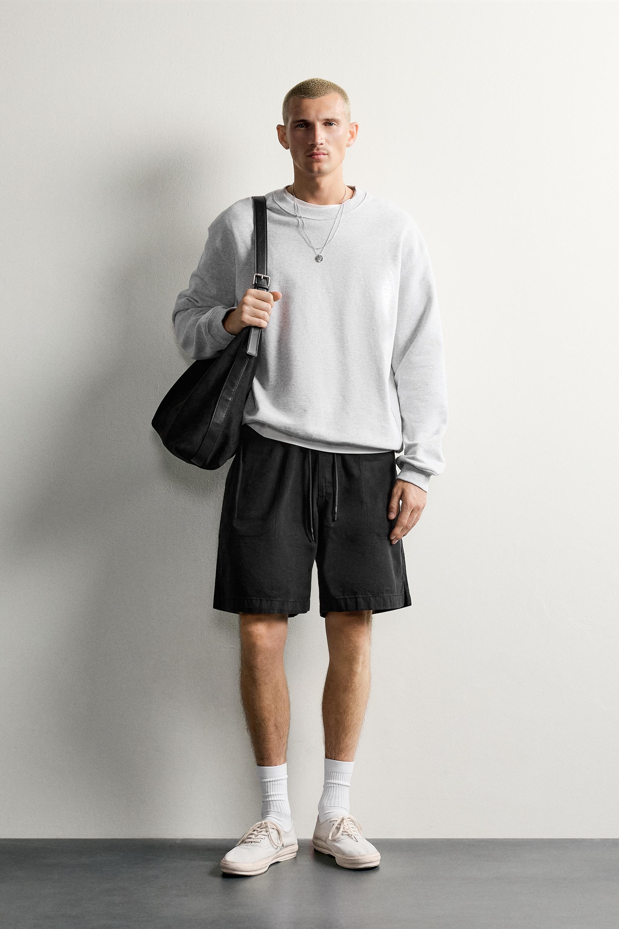 WASHED RELAXED FIT SHORTS