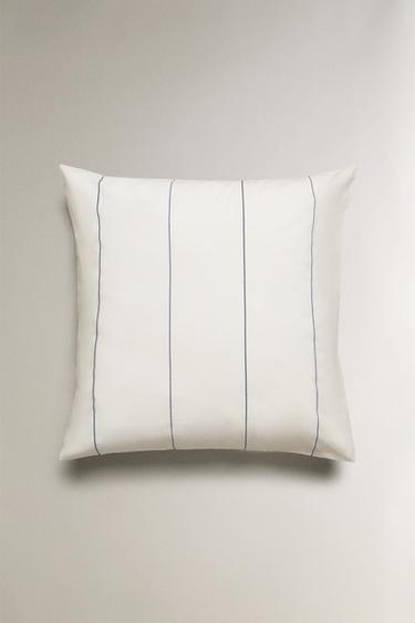 TAIE D’OREILLER RAYURES - Blanc cassé de Zara - Image 2