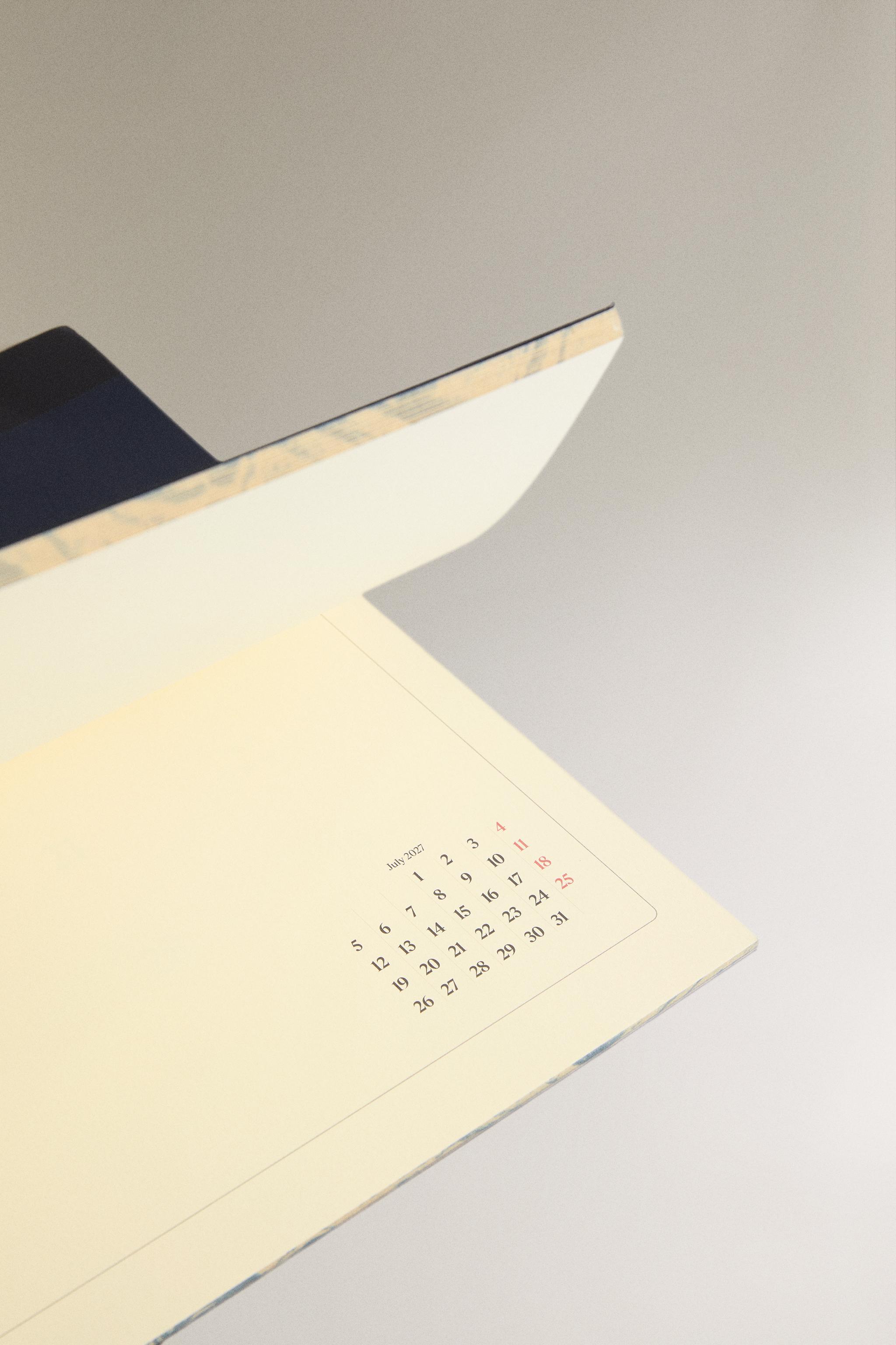 A3 MONTHLY PLANNER — Blue