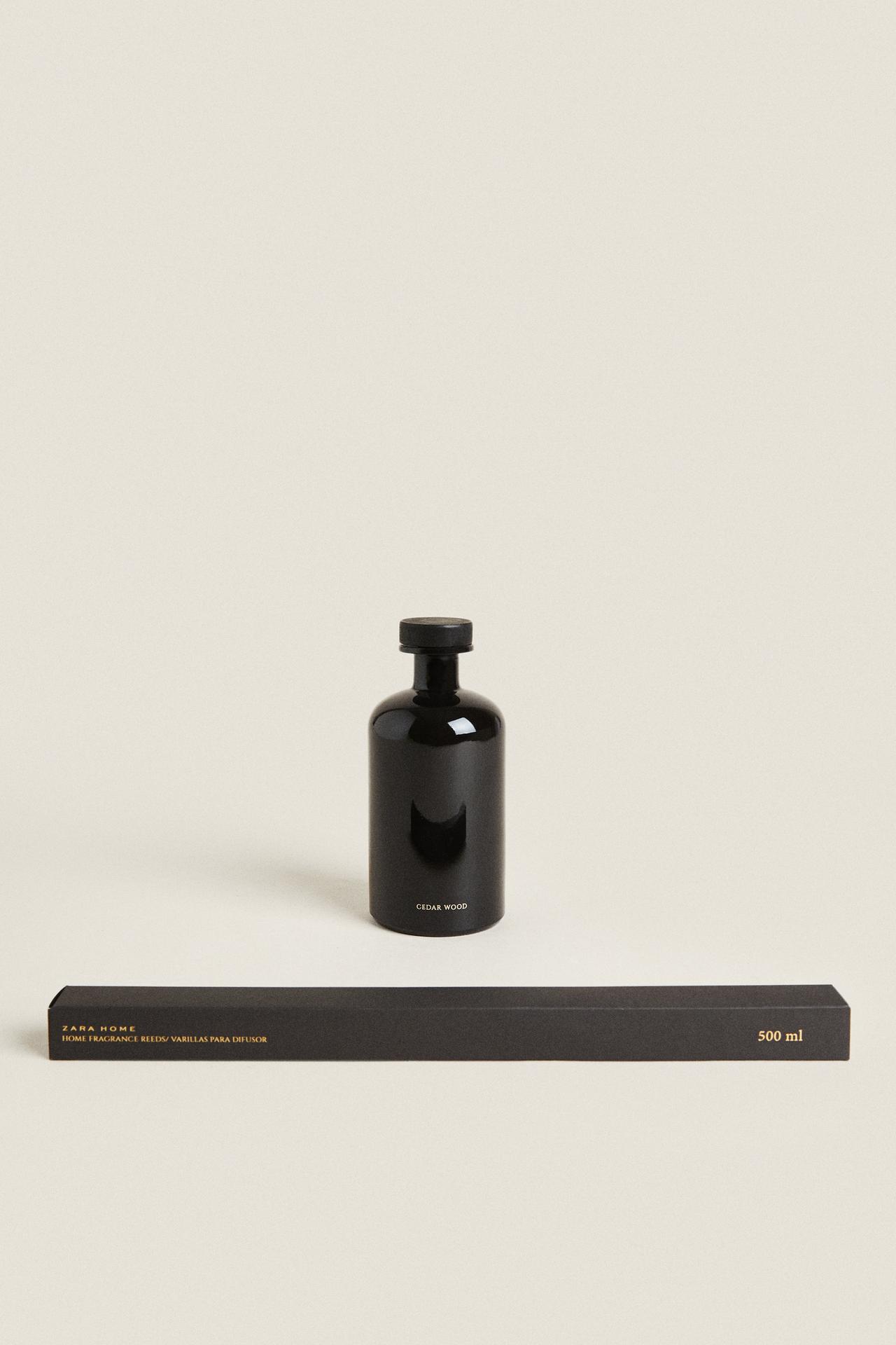 (500 ML) CEDAR WOOD REED DIFFUSERS — Sky blue