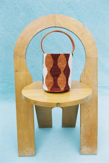 COLOUR BLOCK CYLINDRICAL MINI BUCKET BAG - Multicoloured by Zara