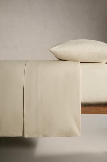 DRAP-HOUSSE PERCALE DE COTON | 30 CM DE HAUT (200 FILS) - Beige de Zara - Image 2
