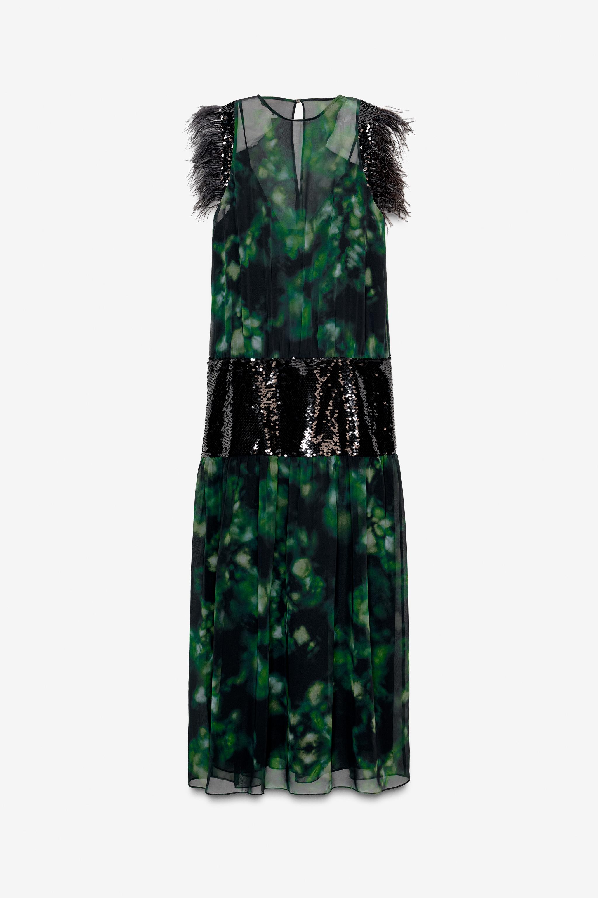 LIMITED EDITION COMBINATION PRINTED DRESS