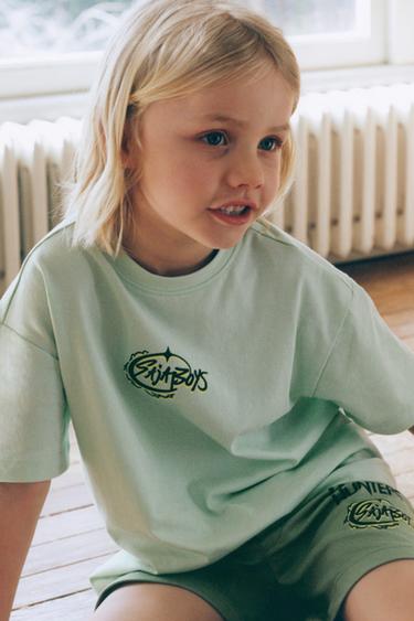 Zaras 6-14 ÅR/ PYJAMAS SAJA BOYS KPOP DEMON HUNTERS™ NETFLIX © - Grön