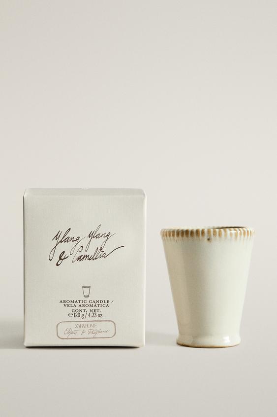 Zaras (125 G) DOFTLJUS YLANG YLANG & CAMELLIA - Kamel medel - Bild 0