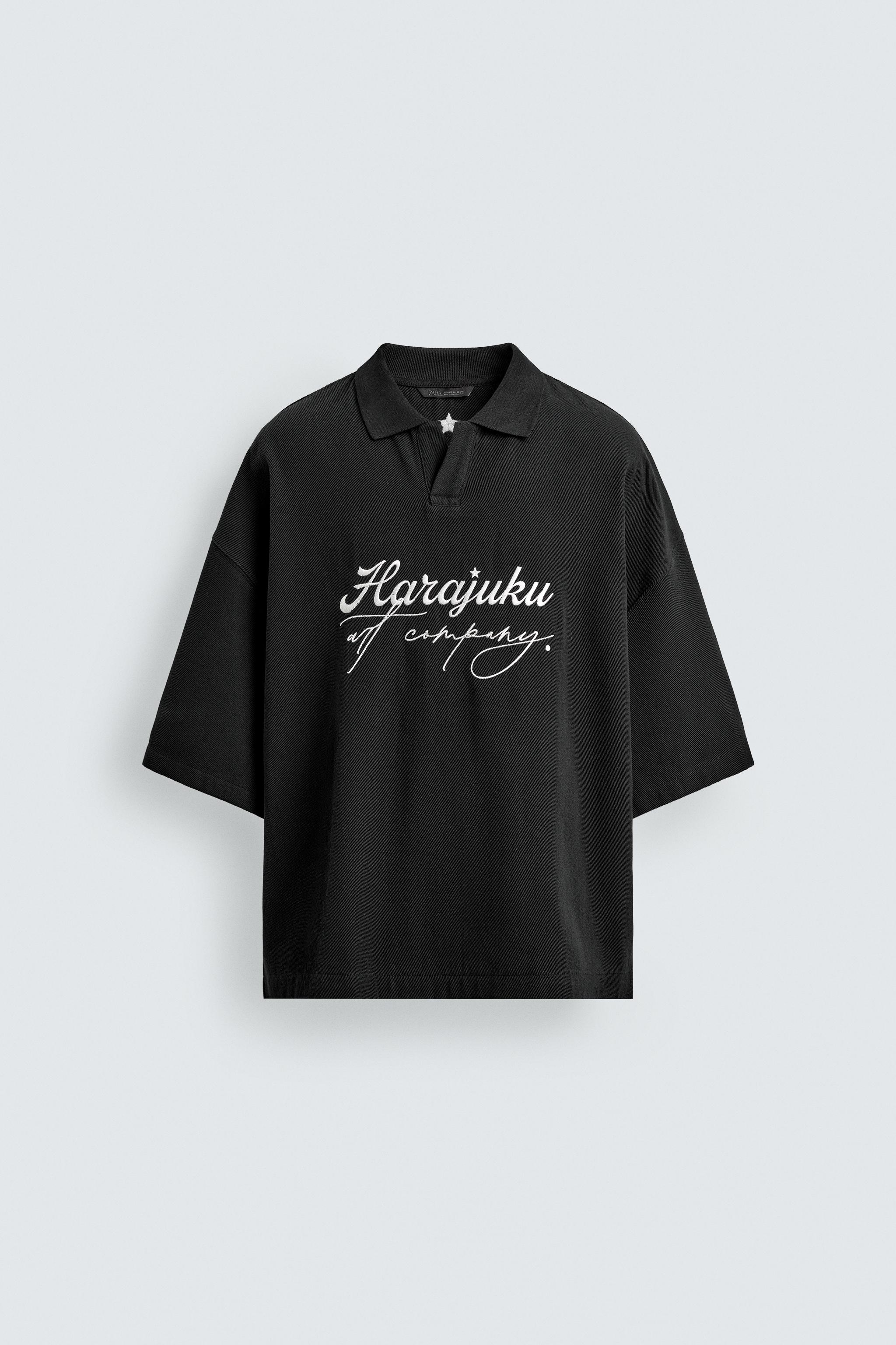 EMBROIDERED TEXTURED POLO