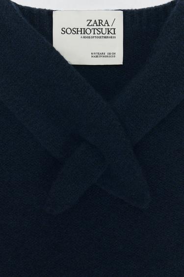 WOOL KNIT SNOOD SOSHIOTSUKI x ZARA - Blue by Zara - Image 4