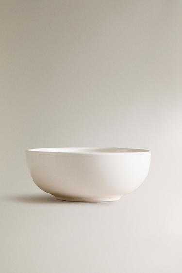 وعاء من الخزف الحجري - أبيض الخاص بـ Zara