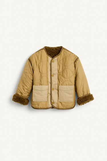 RVRSBL JCKT 15 - caqui-médio da Zara