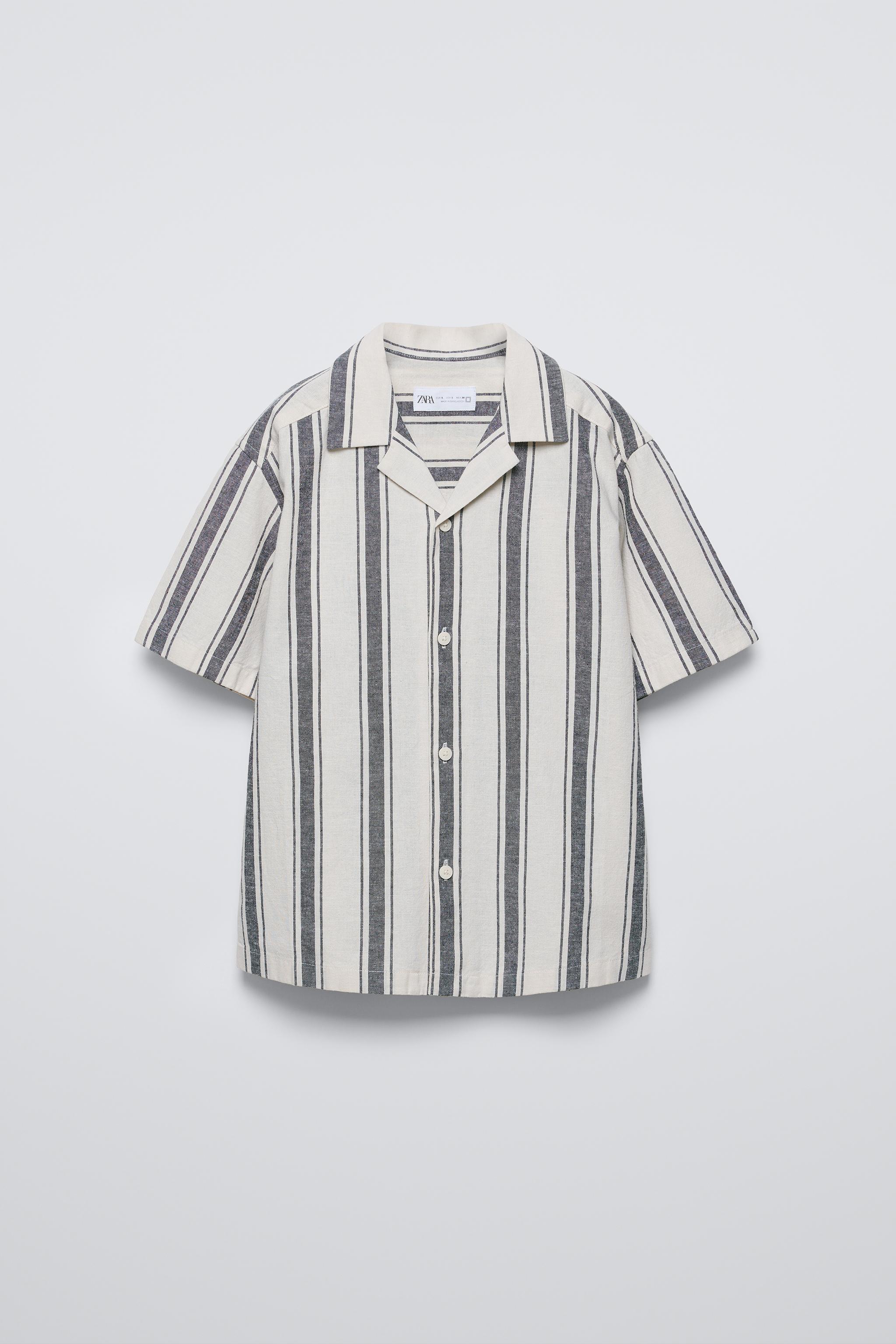 【ZARA】刺繍スリーブＴシャツ | 5070/193/250 Men's T-shirts | ZARA Canada