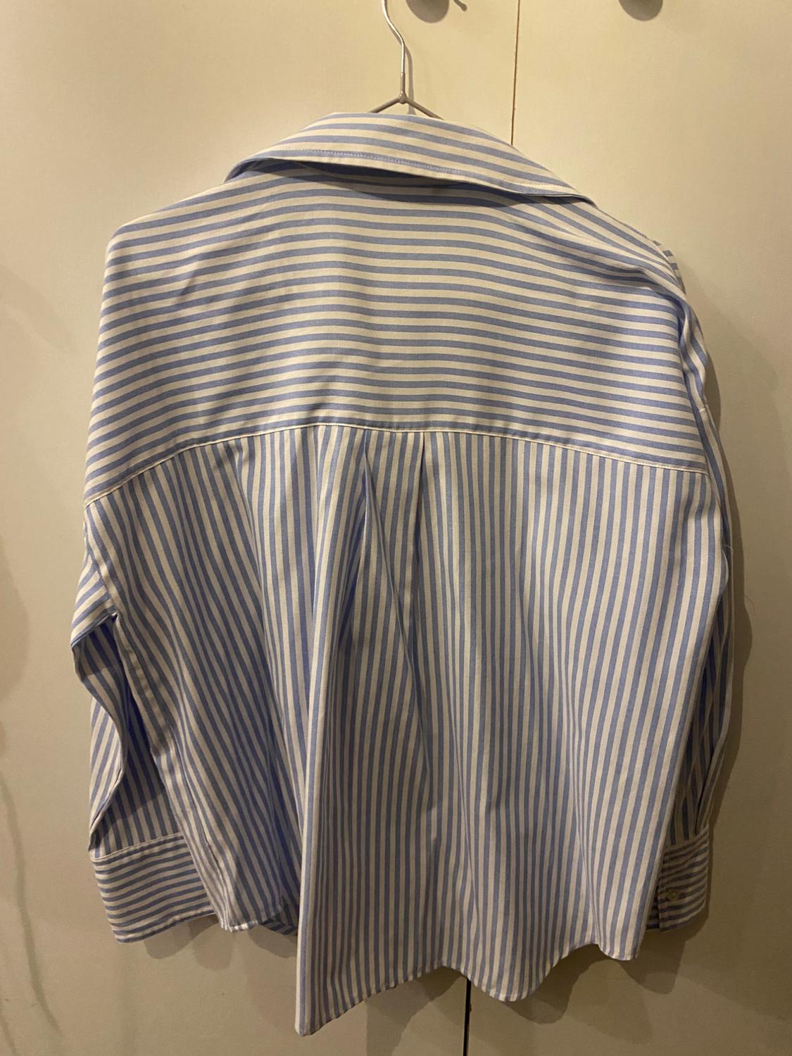 COTTON BLEND OXFORD SHIRT - Image 4