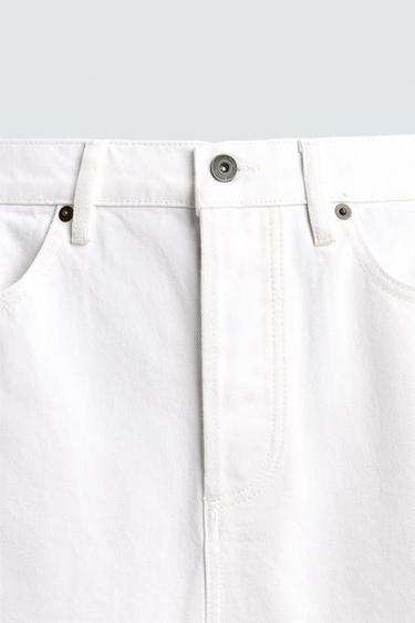 ORIGINS STRAIGHT ANKLE FIT JEANS - White by Zara - Image 8