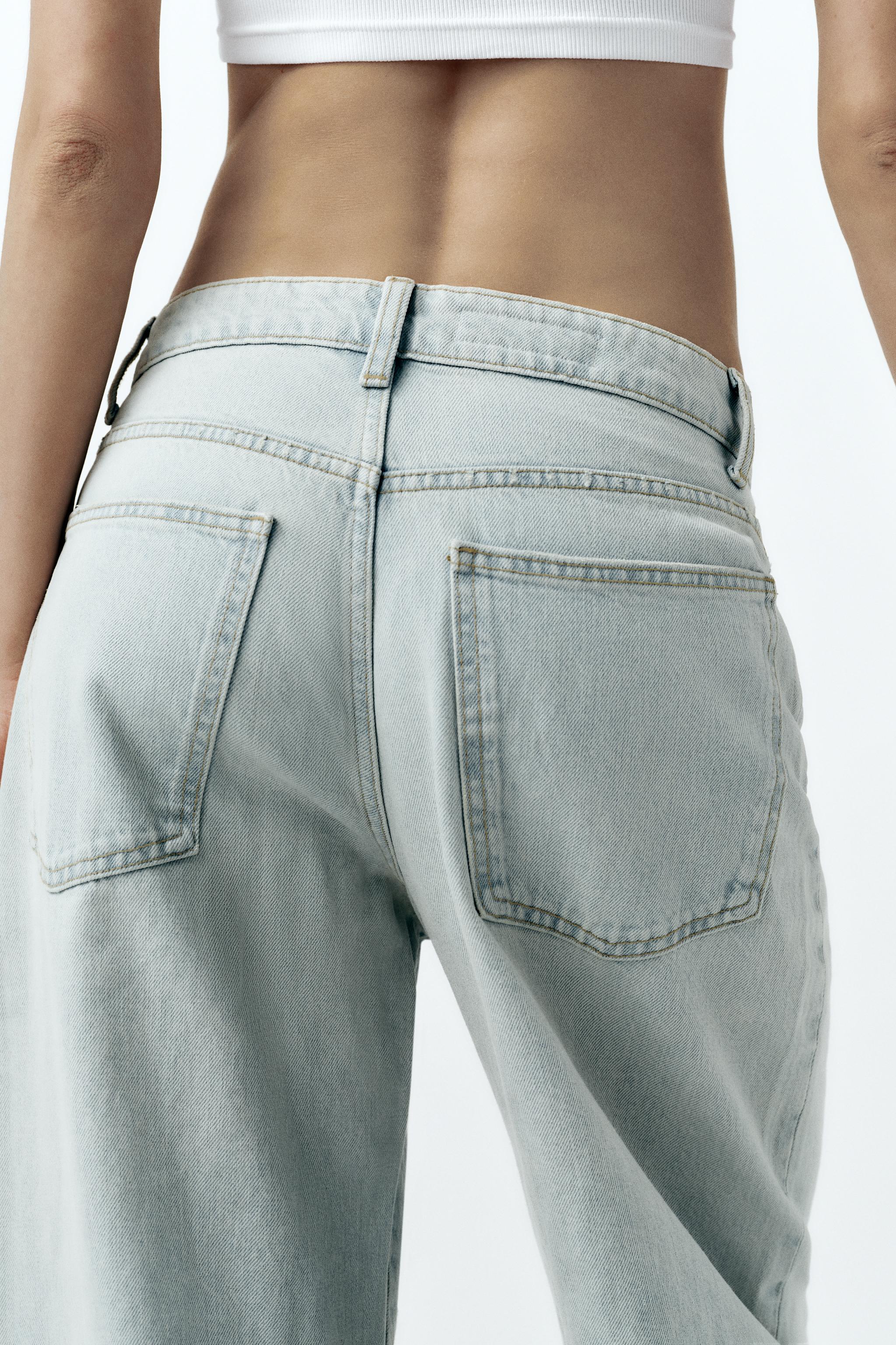 Jean Baggy from Zara on 21 Buttons  Fashion, Jeans woman zara, Ankle  grazer jeans