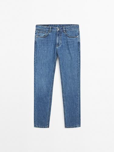 Jean slim - Indigo de Zara