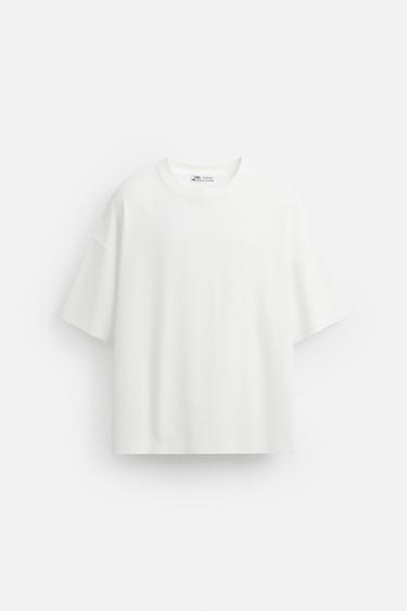 WATERCOLOUR PRINT T-SHIRT - White by Zara