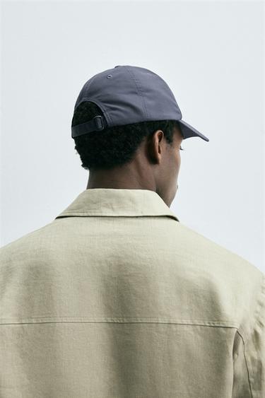 CASQUETTE TECHNIQUE AVEC PIÈCE - Bleu / Gris de Zara - Image 2