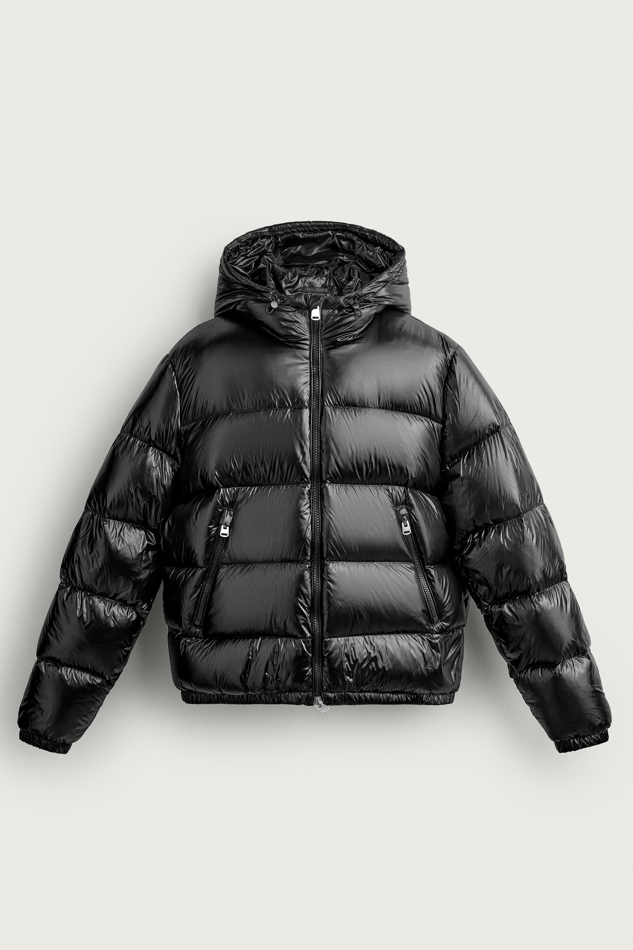 Мужские куртки Zara WATER-REPELLENT 80/20 DOWN JACKET — фото 9