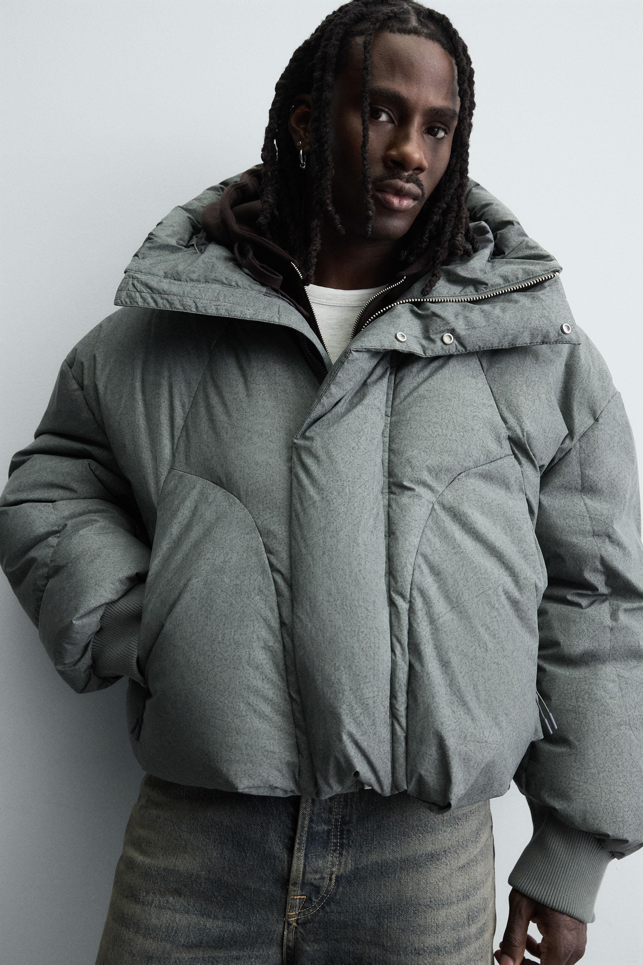 BOXY FIT PADDED JACKET