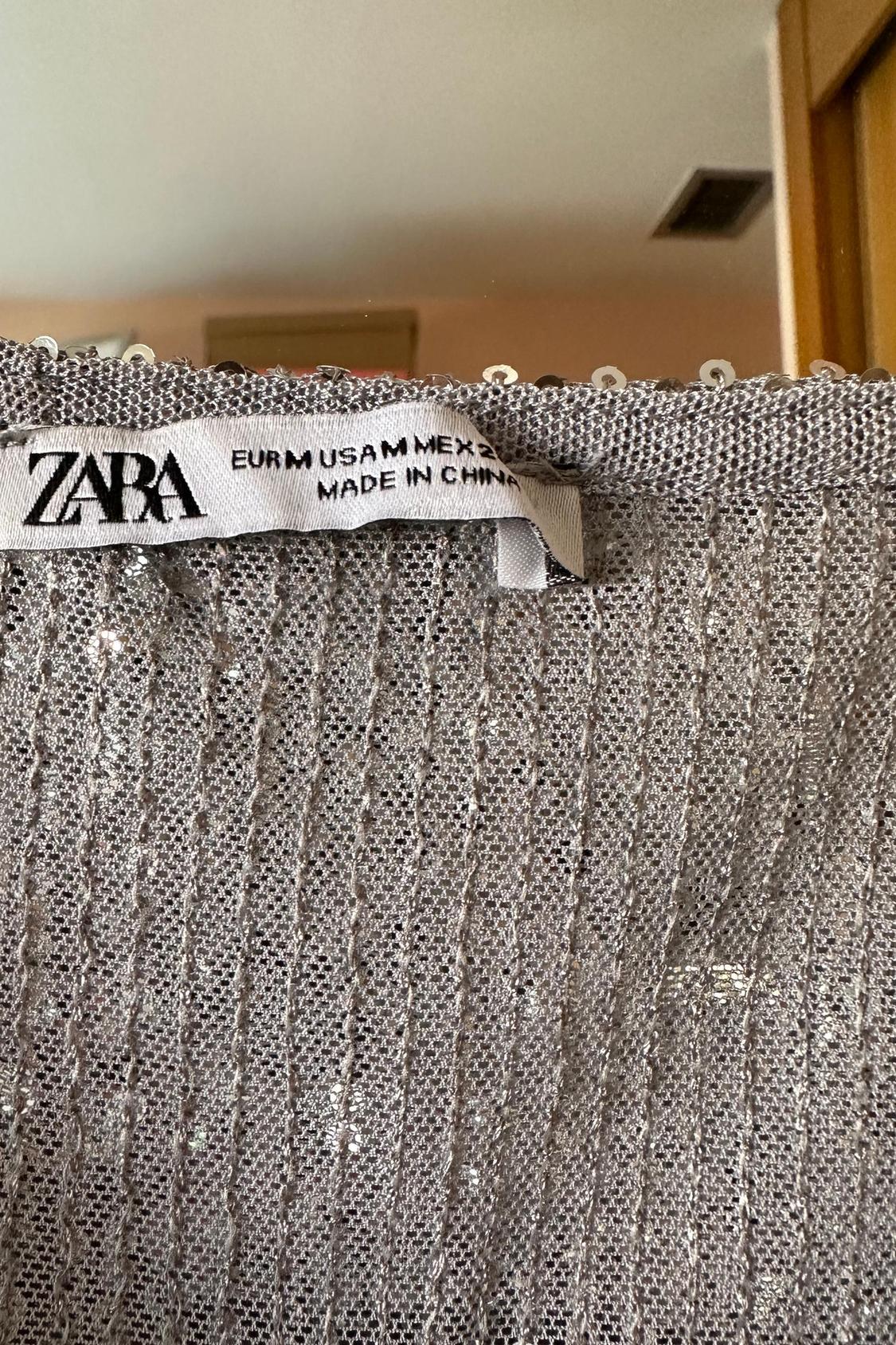 SEQUINNED WRAP TOP - Image 4