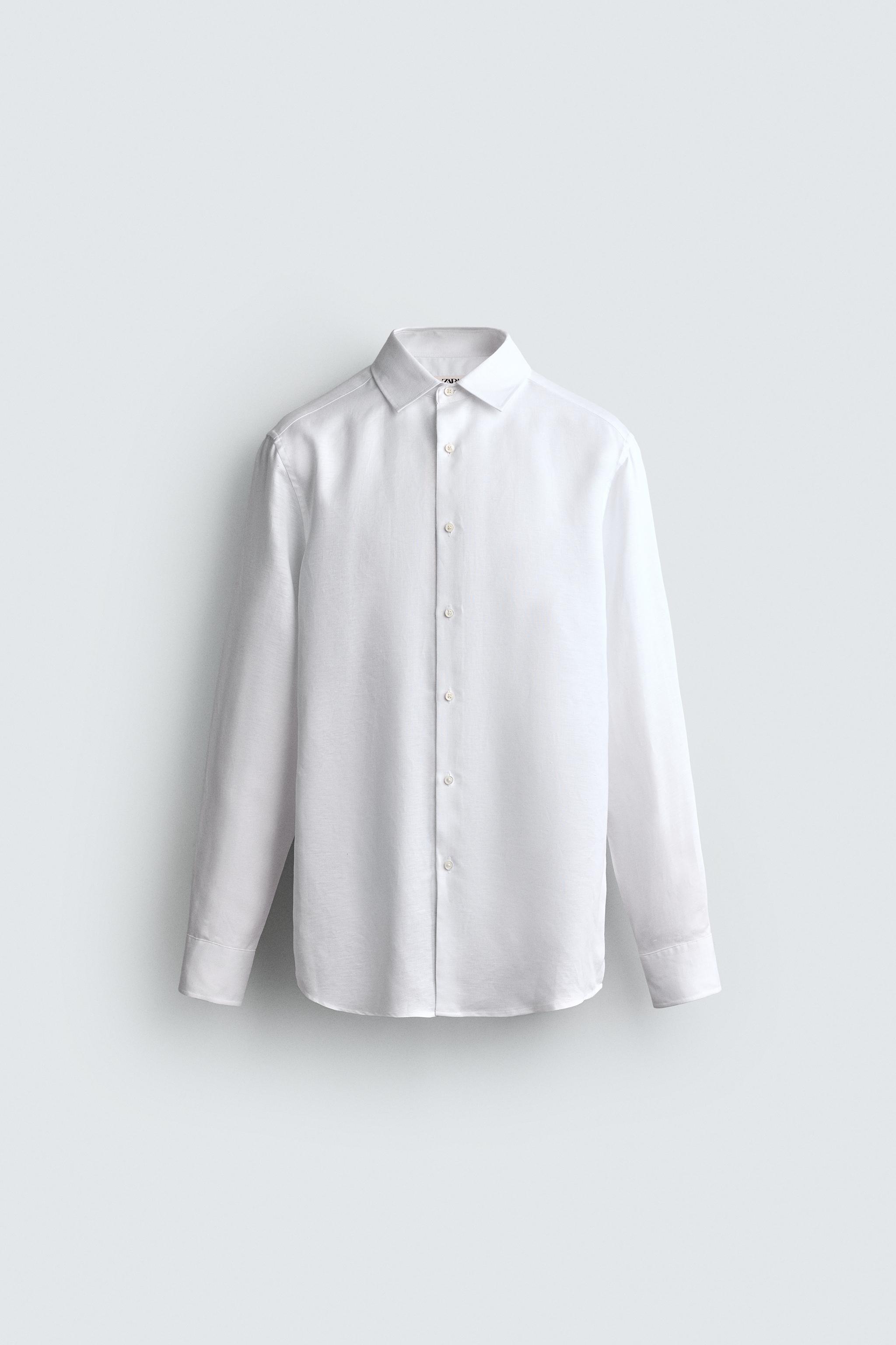 CHEMISE REGULAR FIT LIN - LYOCELL