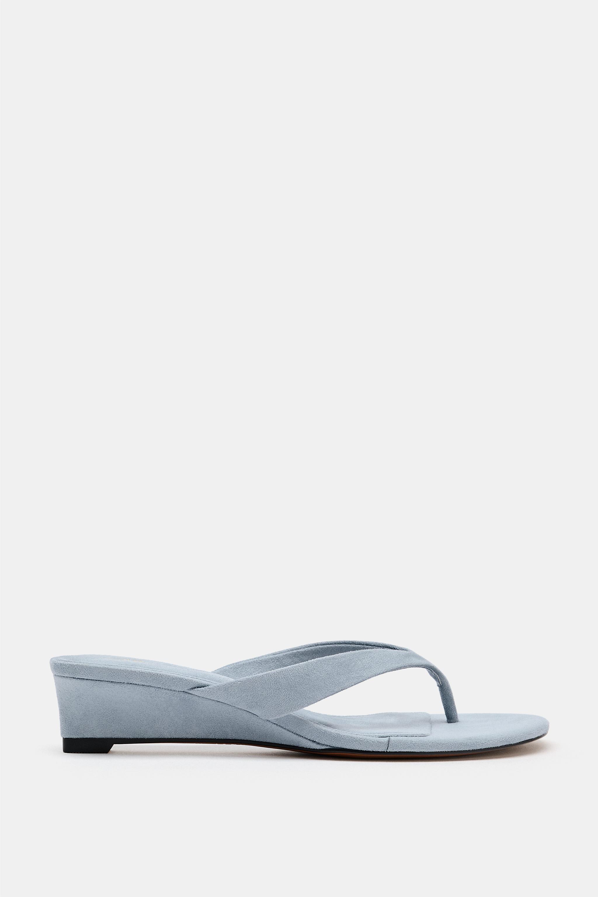 Zara Dolgu Topuk Sandalet görsel 4