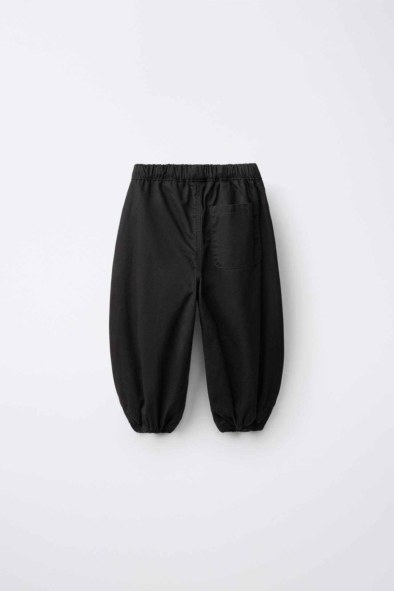 SOLID JOGGER PANTS — Dark anthracite