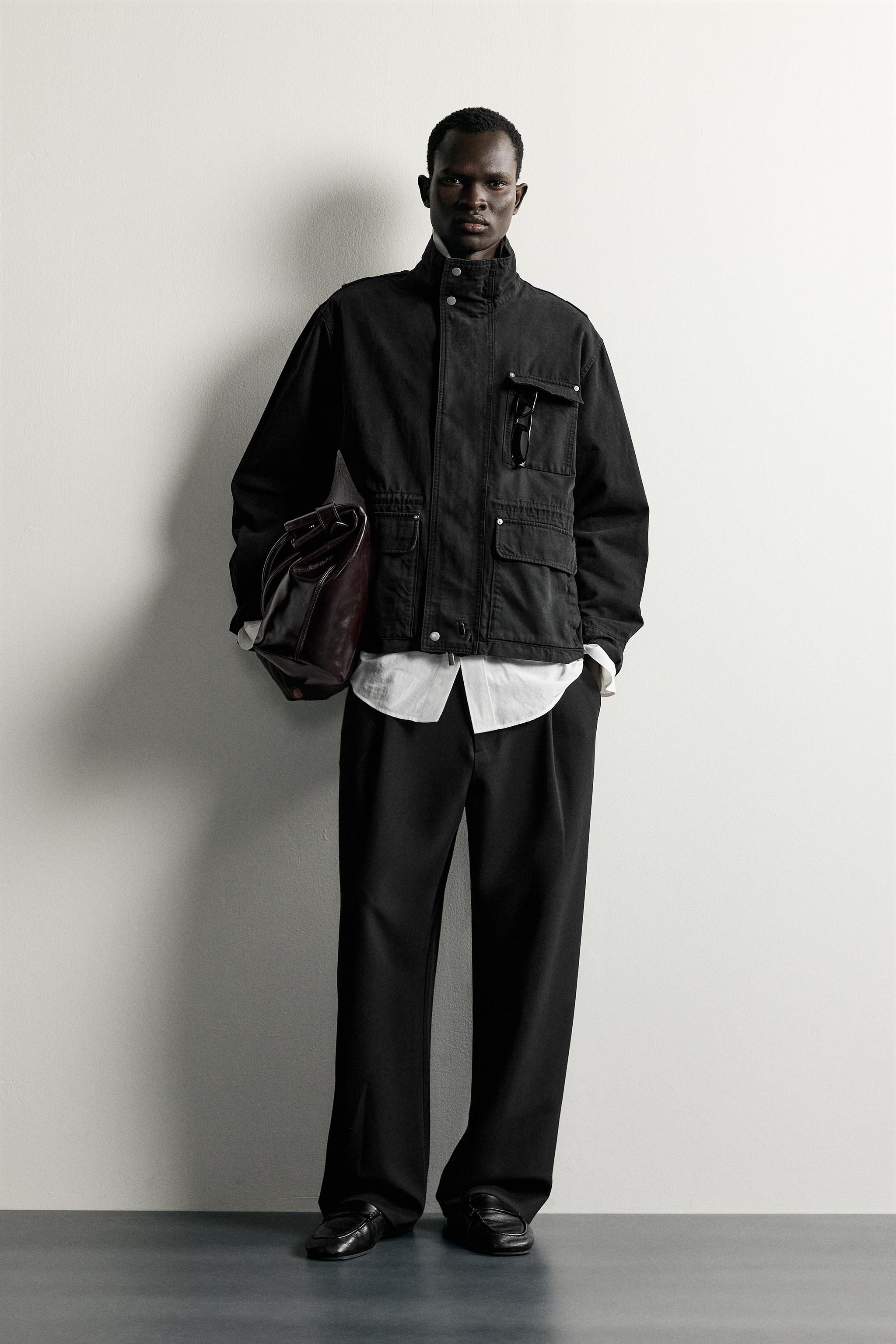 BLOUSON DÉCONTRACTÉ À POCHES UTILITY