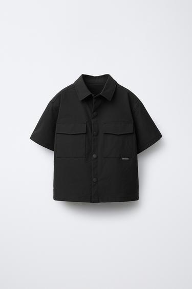 CAMISA TÉCNICA PETOS - Negro de Zara - Imaxe 0