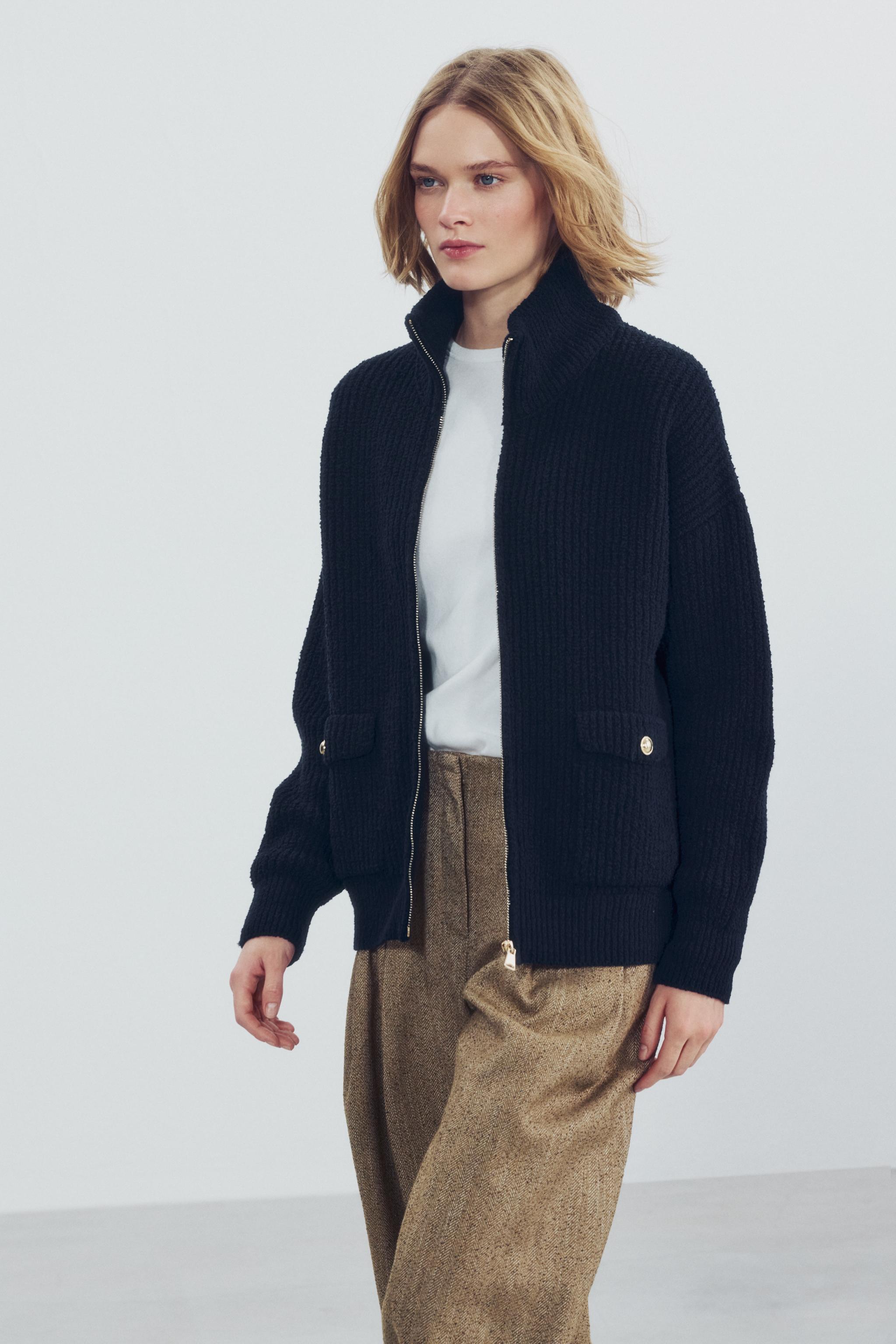LONG KNIT JACKET