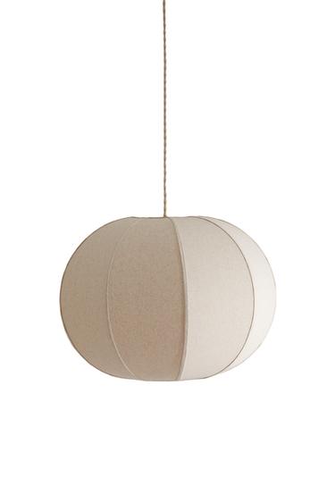 LARGE CEILING LAMP - Ecru by Zara