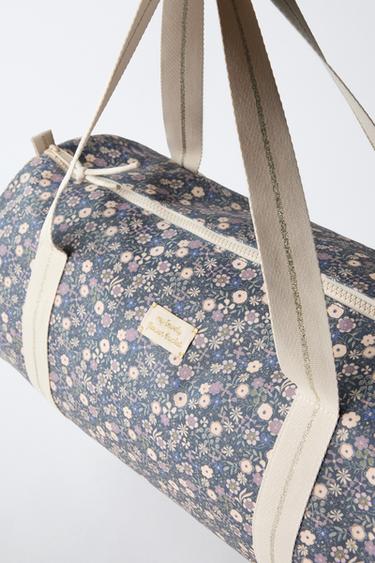 FLORAL SCHOOL BOWLING BAG - Blue by Zara - Image 2