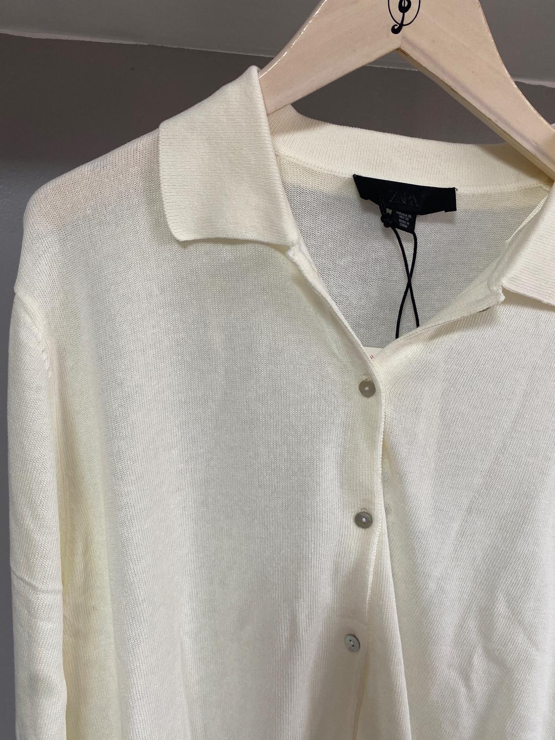 PLAIN KNIT POLO SHIRT - Image 3