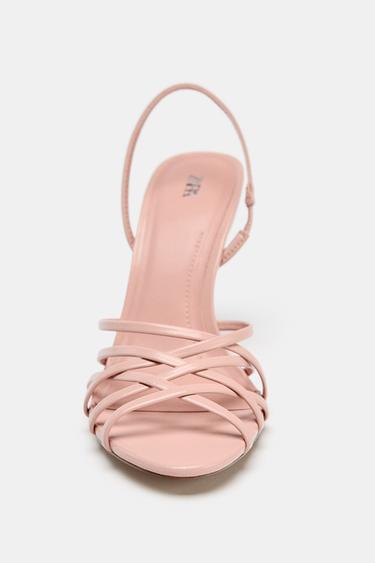 STRAPPY SANDALS - Pink by Zara - Image 4