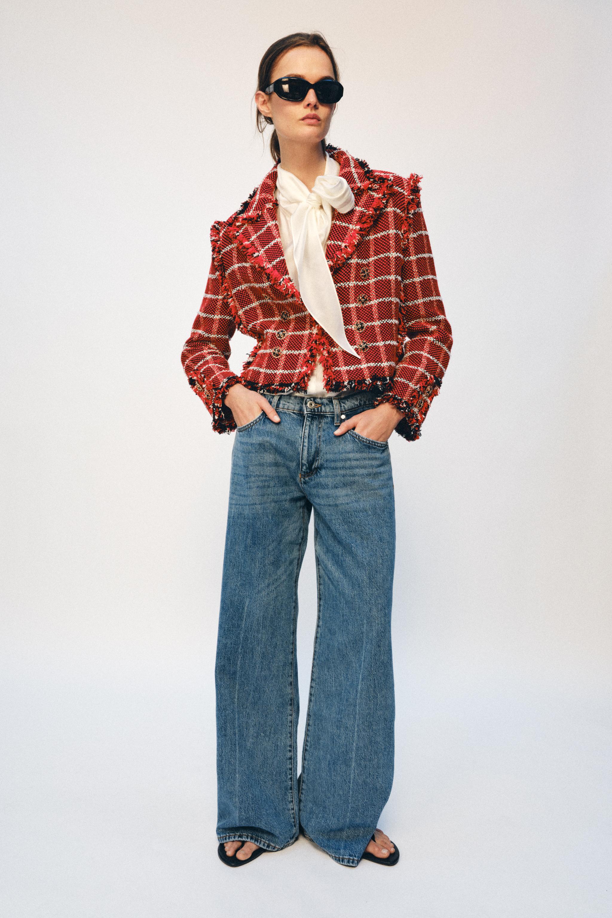 ZW COLLECTION DOKULU BLAZER - Görsel 4
