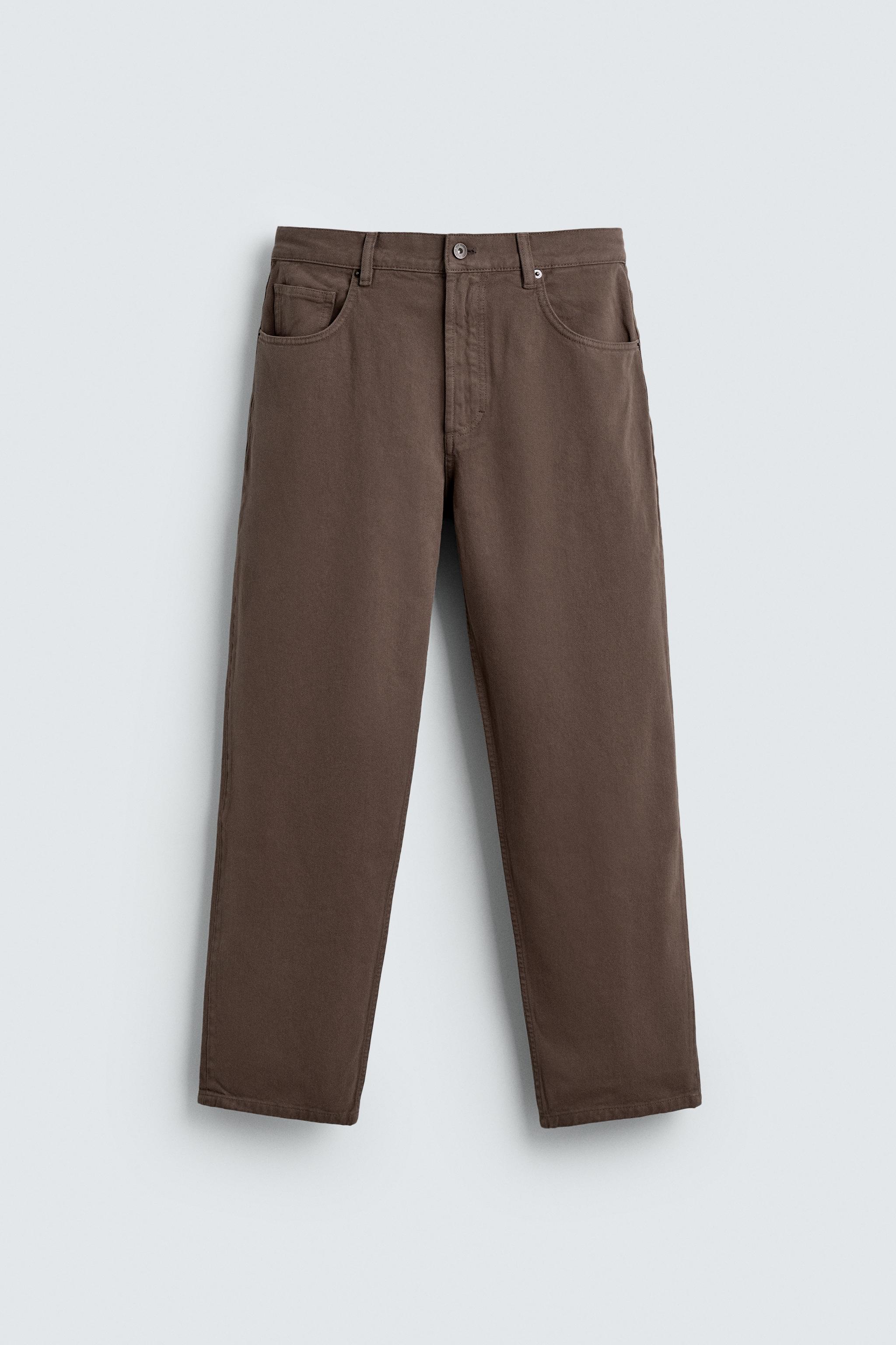 WASHED STRAIGHT FIT JEANS