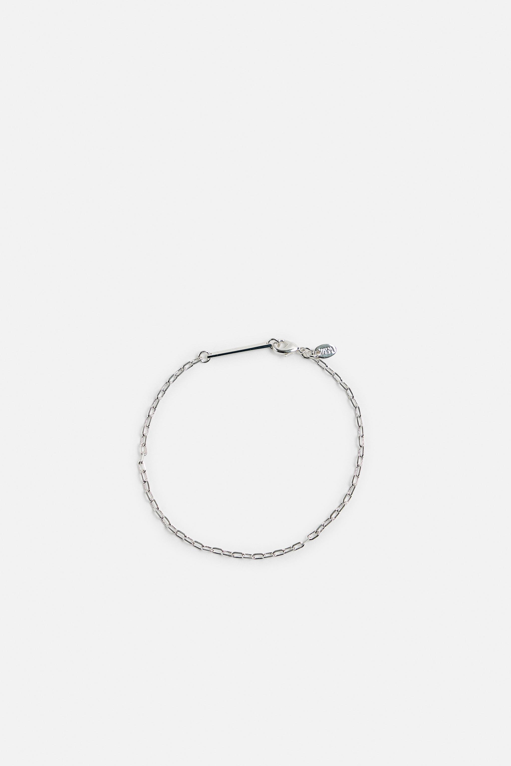 メタルリンクブレスレット - シルバー | ZARA Japan / 日本 メタルリンクブレスレット - シルバー | ZARA Japan / 日本
