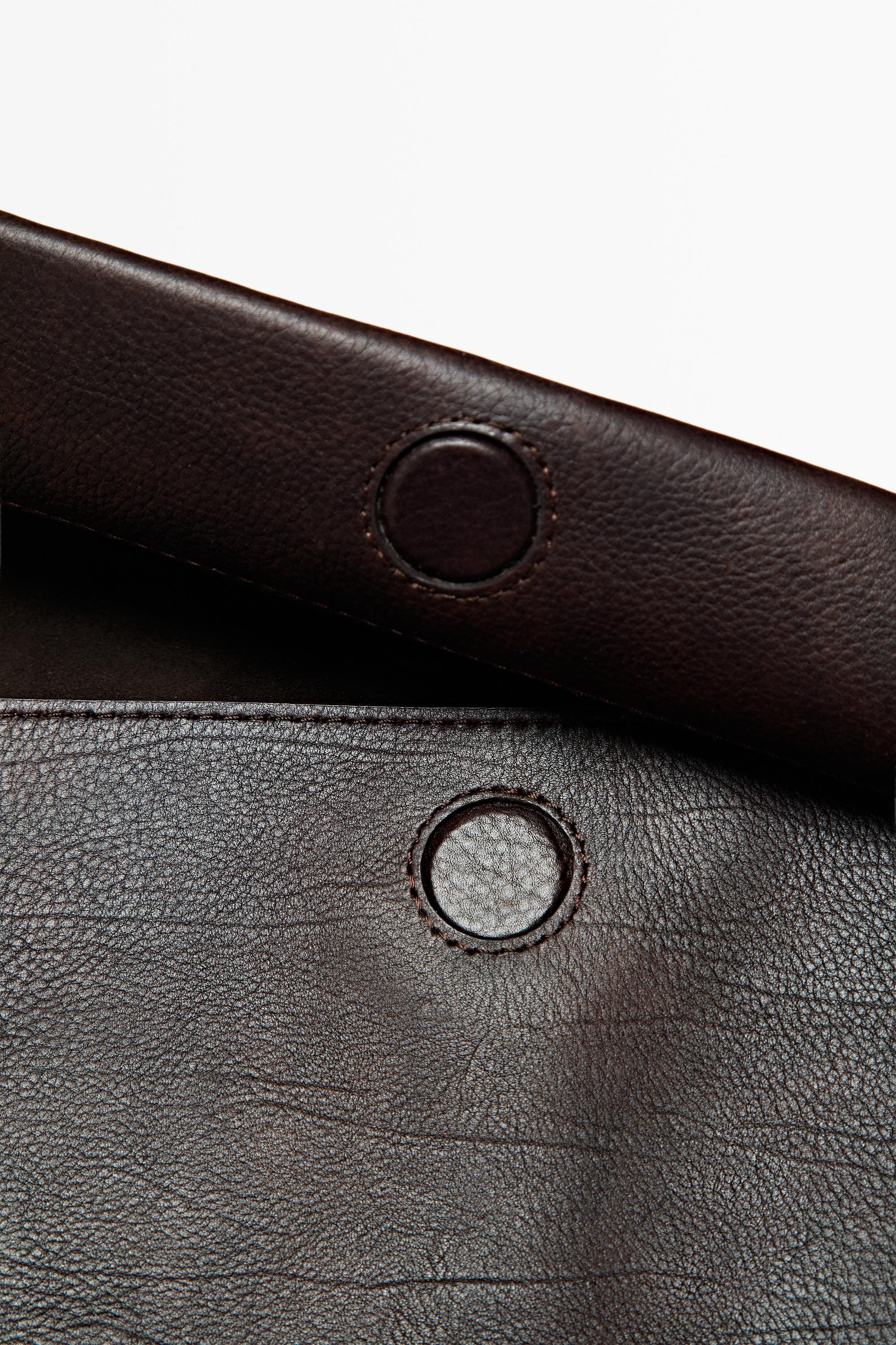Housse pour iPad en cuir nappa