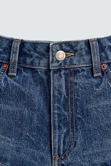 SHORTS MINI EN DENIM HARRY LAMBERT FOR ZARA X DISNEY - Bleu marine de Zara - Image 3