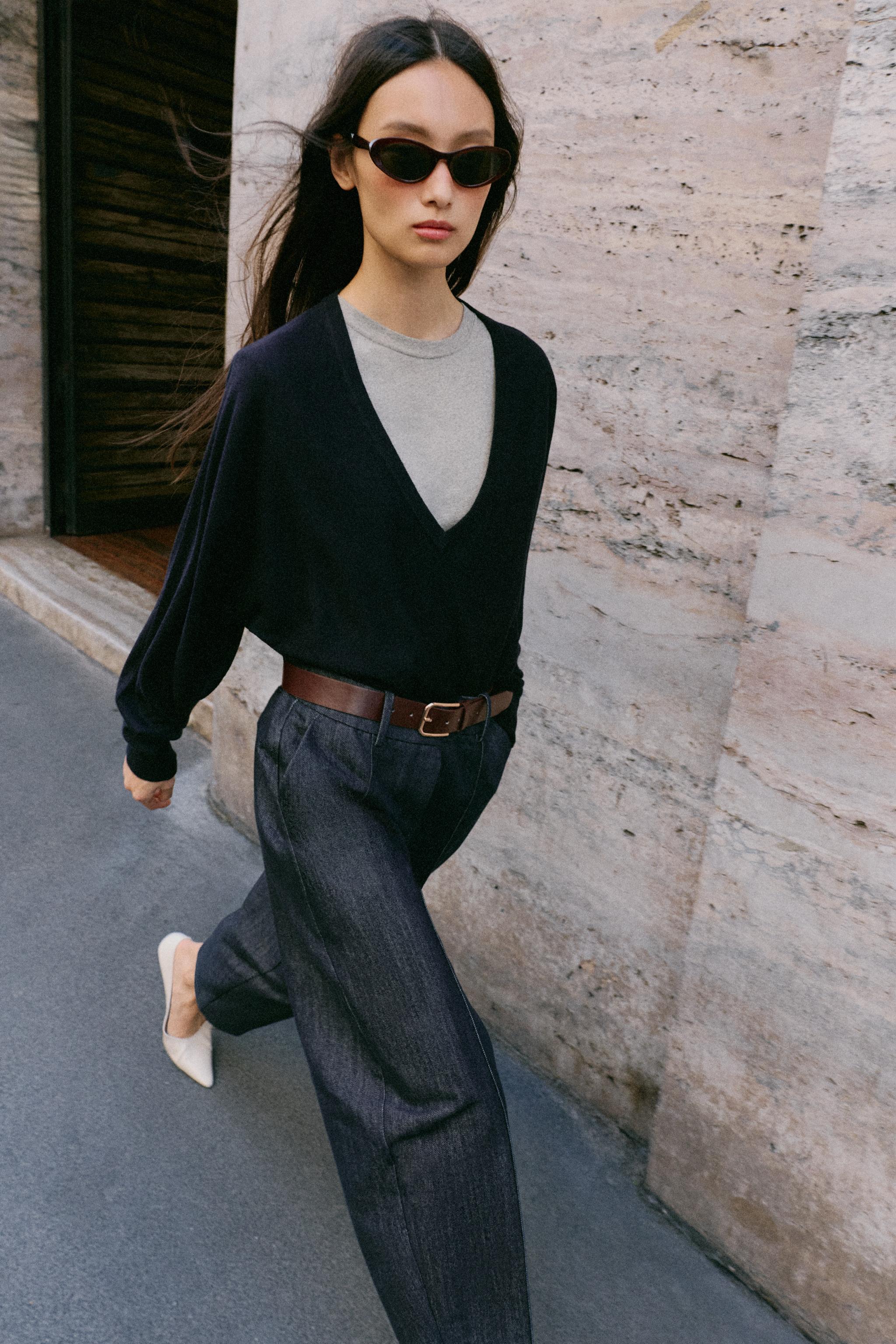 PANTALON BALLON AVEC CEINTURE