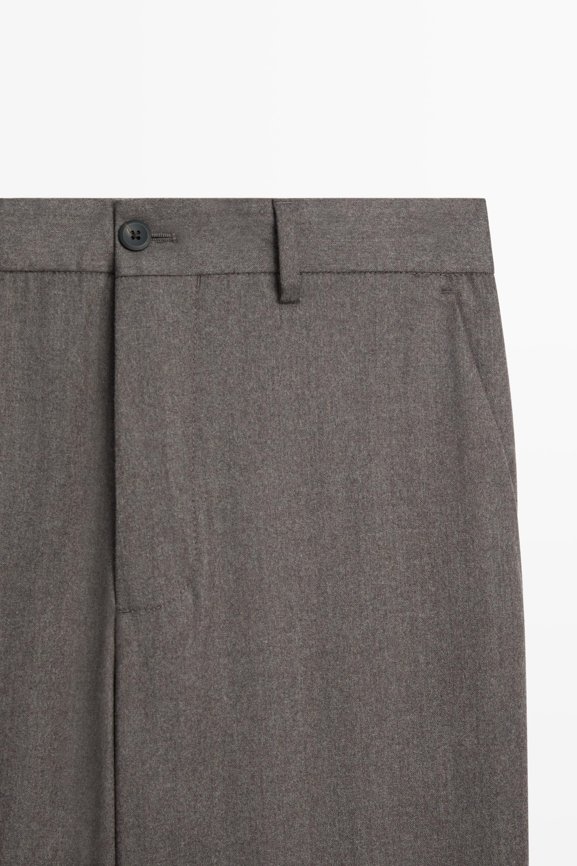Pantalon de costume 100 % laine