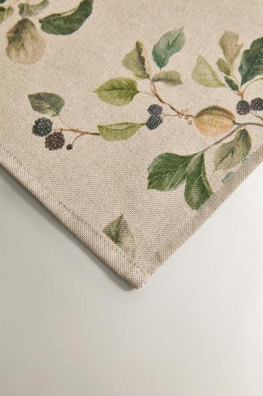 FRUIT PRINT TABLECLOTH - Greenish by Zara - Image 2