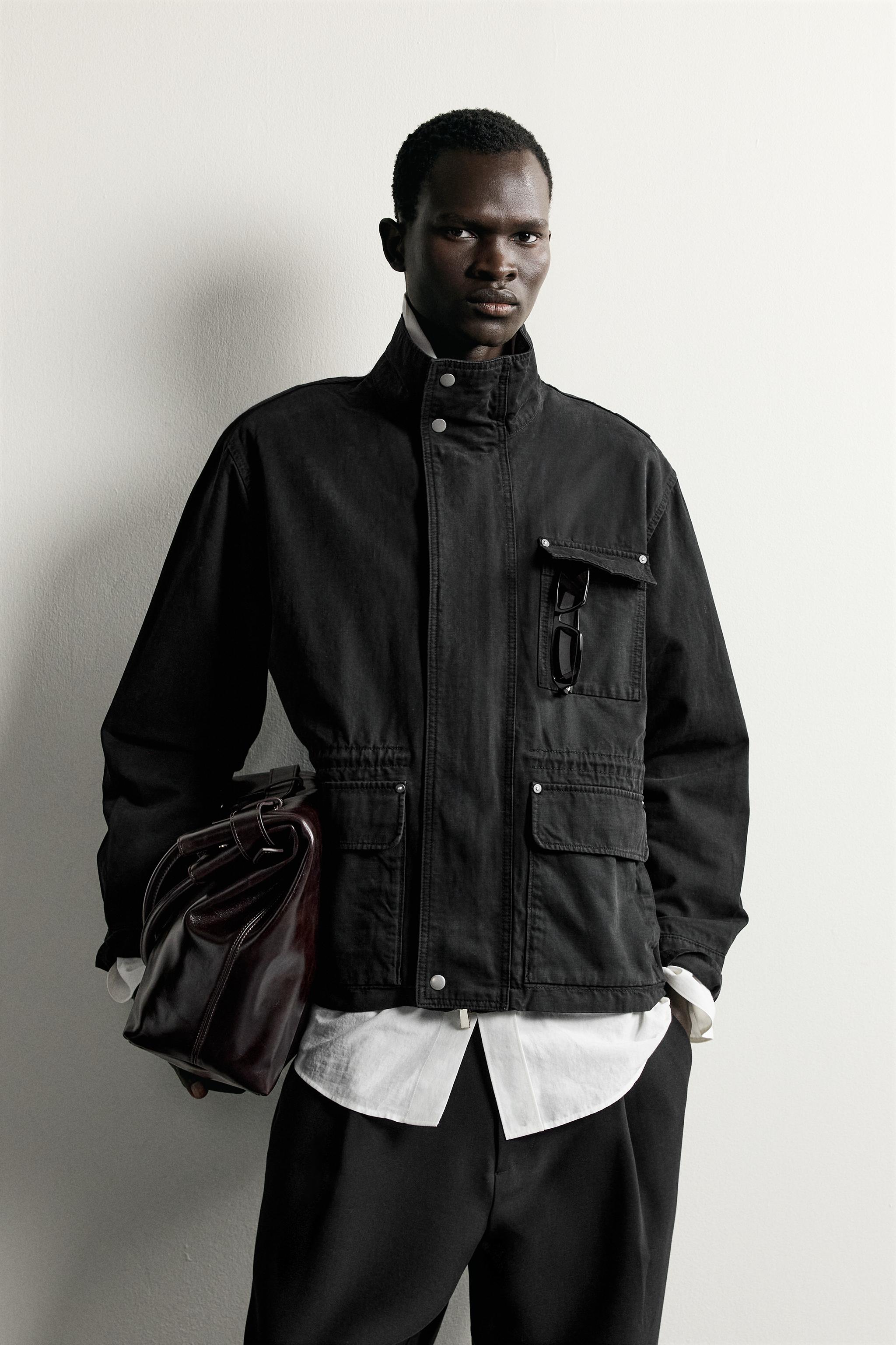 BLOUSON DÉCONTRACTÉ À POCHES UTILITY