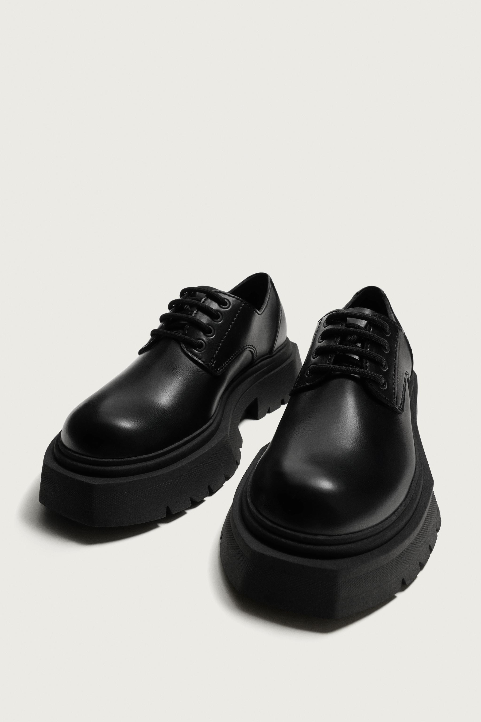 チャンキーシューズ - ブラック | ZARA Japan / 日本